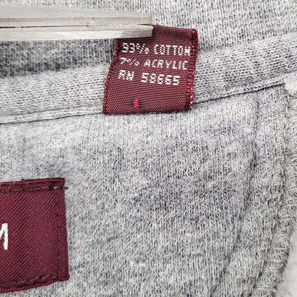 Nordstrom Gray Quarter-Zip Pullover Sweatshirt Long-sleeve Men's Size XXL - Picture 7 of 7